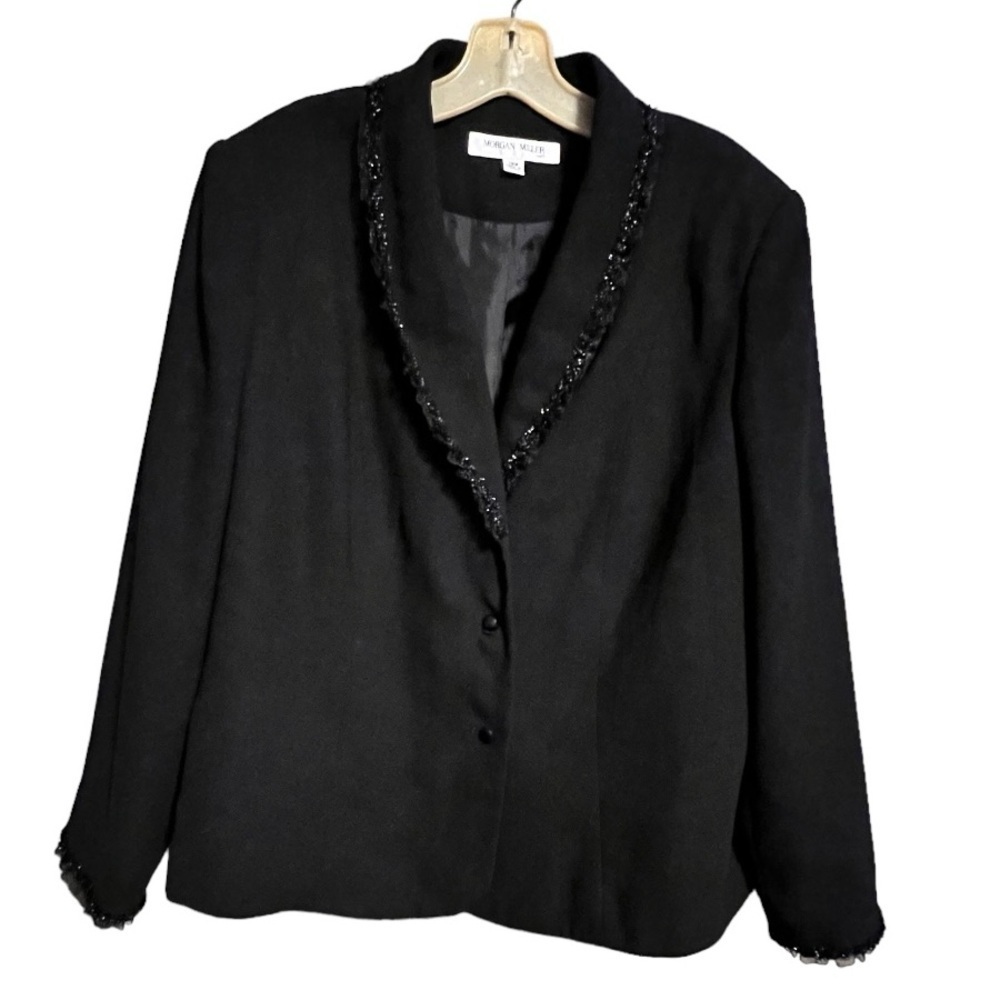 Morgan Miller Black Dressy Suit Jacket